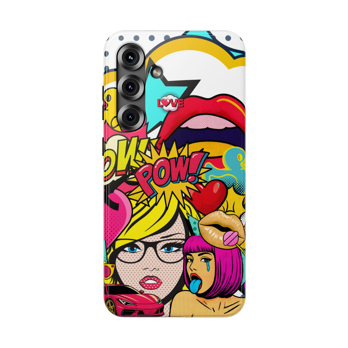 Impact-Resistant Phone Case – Pop Off – Compatible with iPhone 11–17 & Samsung Galaxy S22–S26 Series