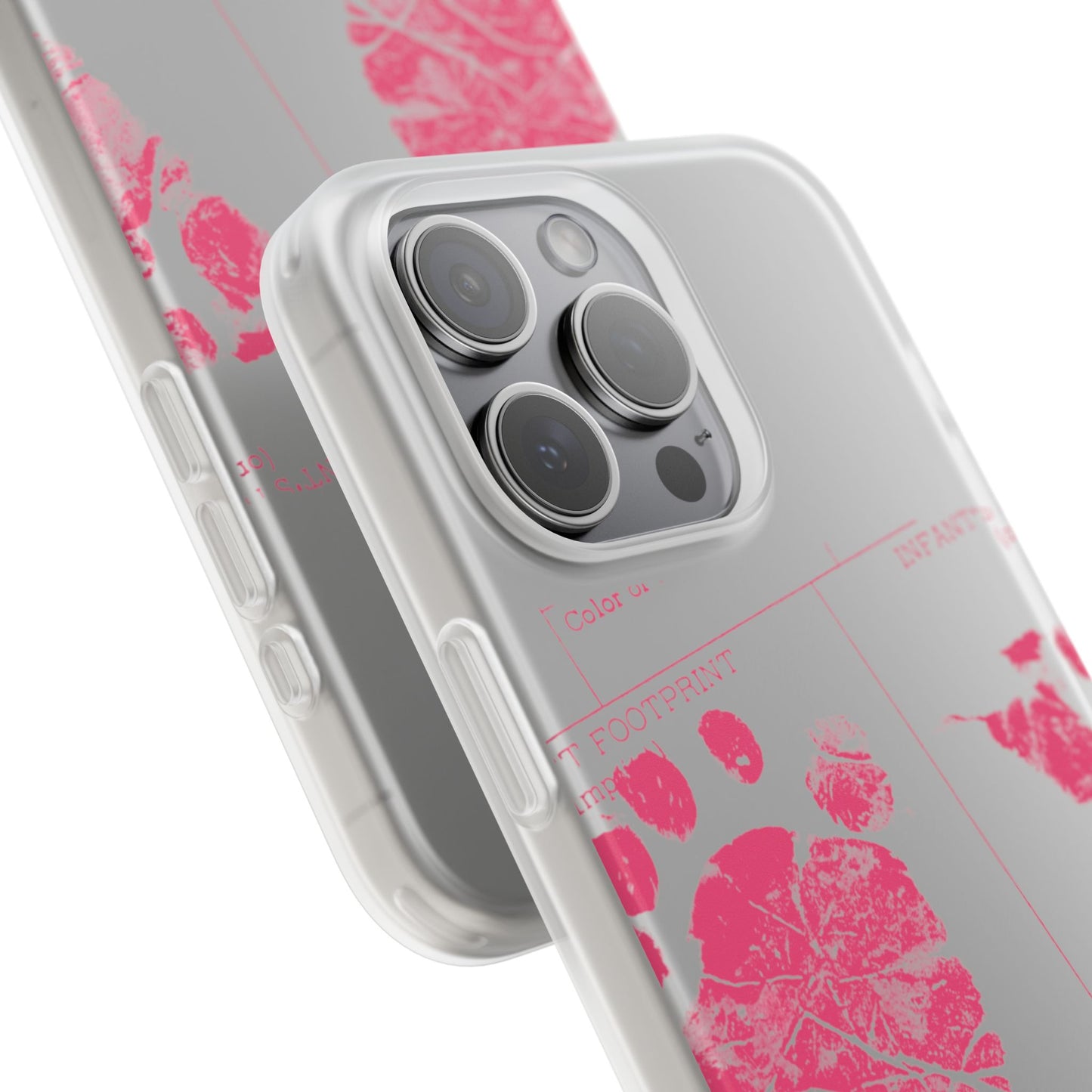 Flexi Case – Mom’s Little Pink Footprints