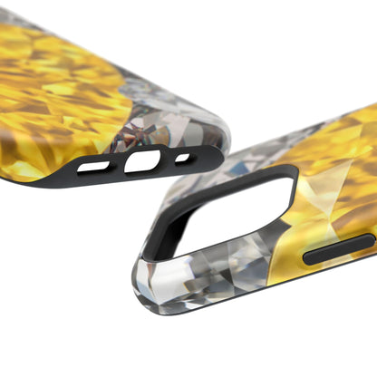 Impact-Resistant Phone Case – Heart of Gold