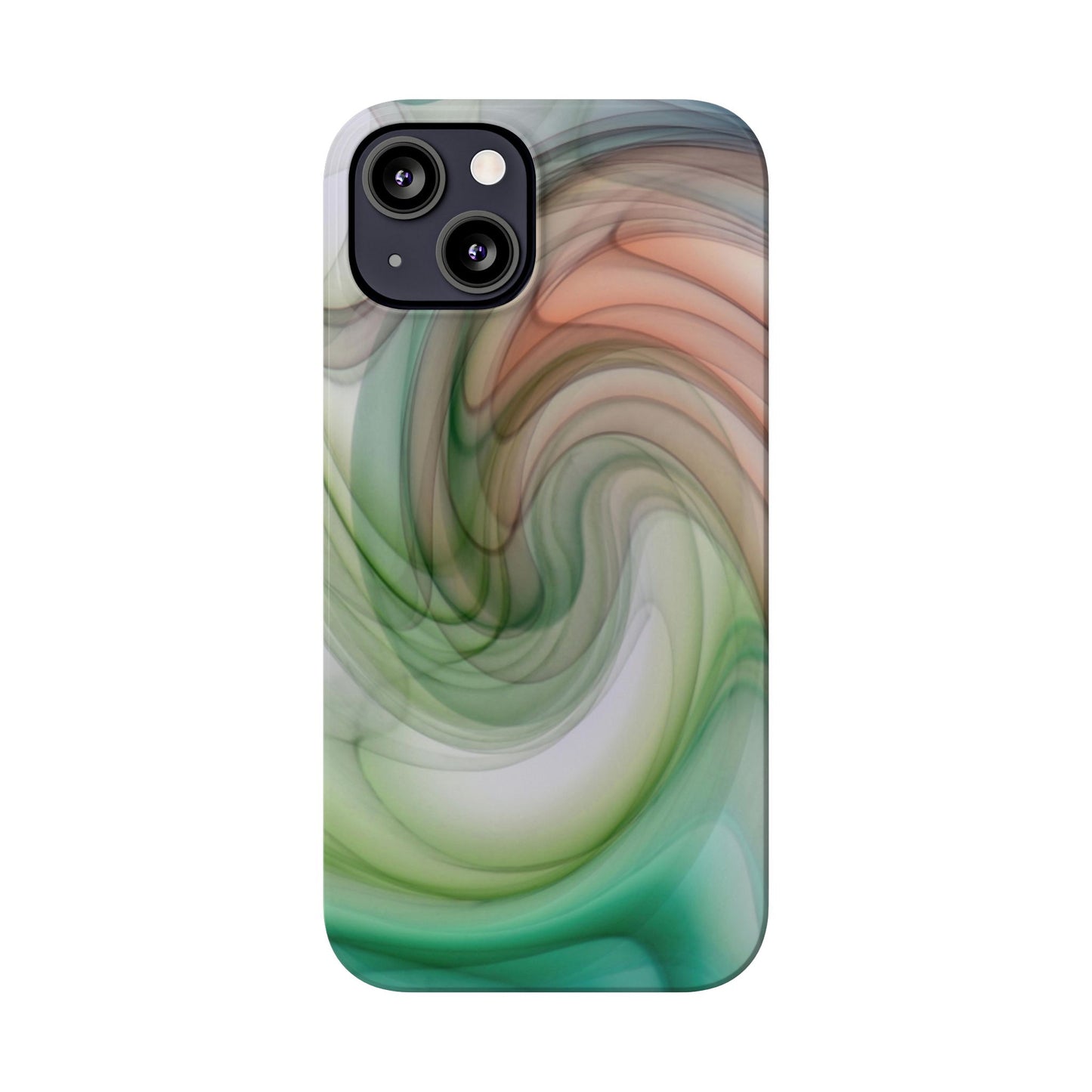Slim Phone Case – Marble Flow