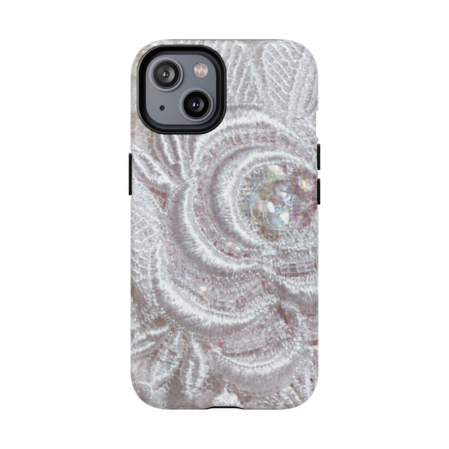 Protective Magnetic Phone Case – Lace Veil