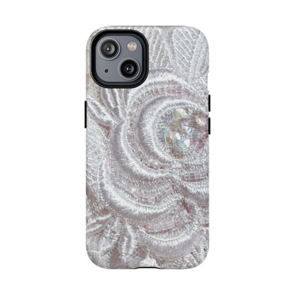 Protective Magnetic Phone Case – Lace Veil