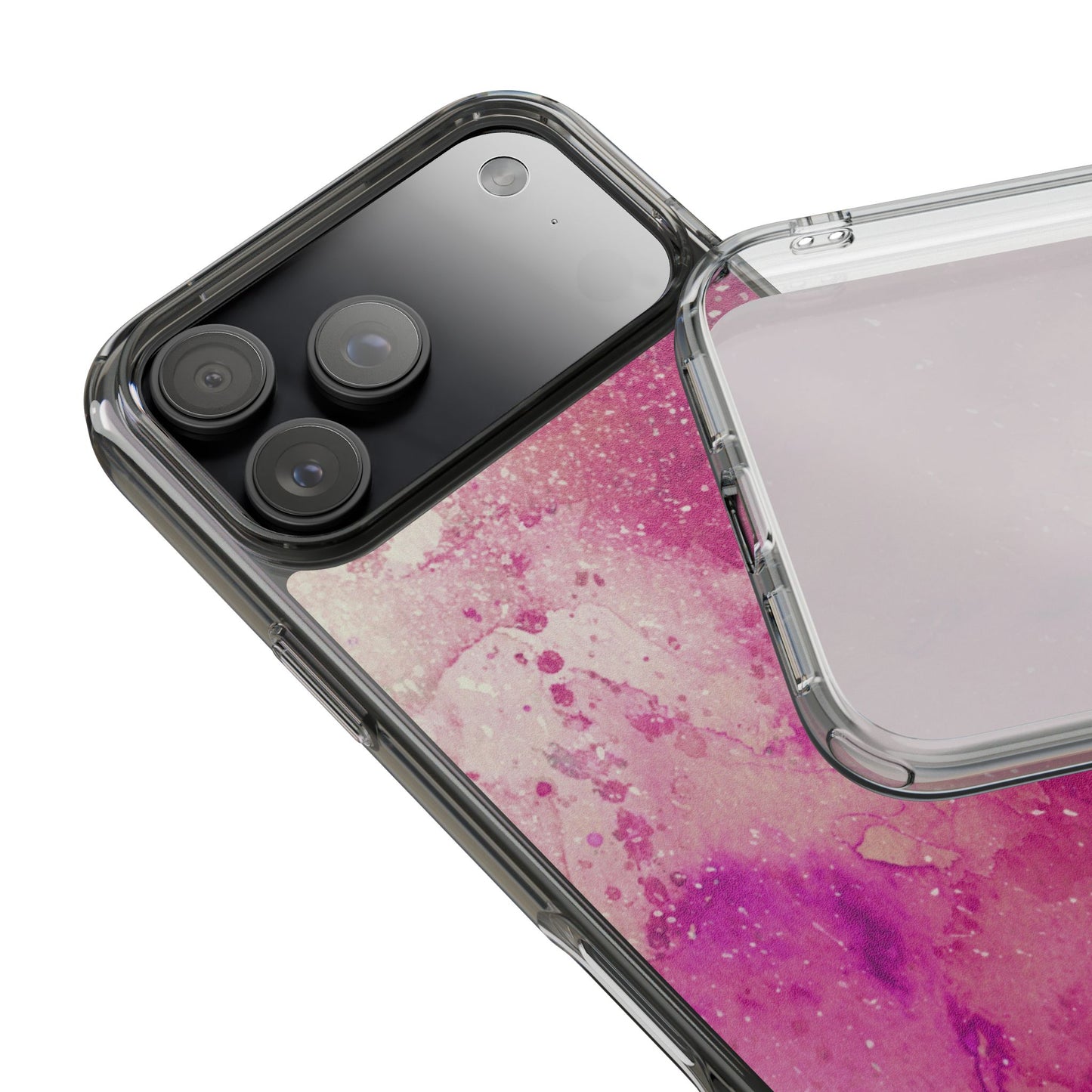 Clear Phone Case – Spilled Wine