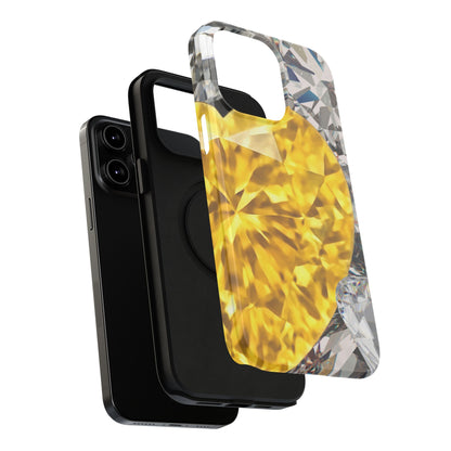 Impact-Resistant Phone Case – Heart of Gold