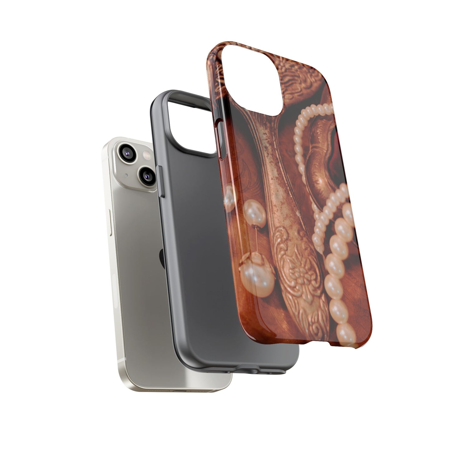 Protective Phone Case – Bronze Vanity