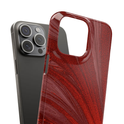 Snap Phone Case – Crimson Current