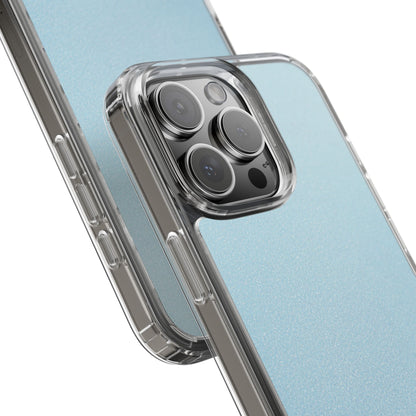 Clear Phone Case – Blue Whisper