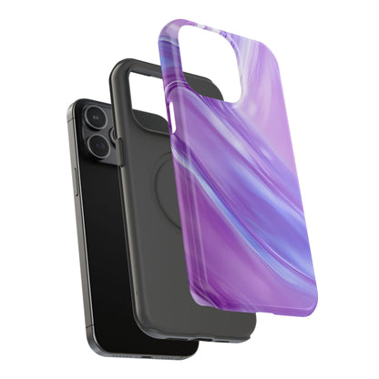 Impact-Resistant Phone Case – Lavender Wave