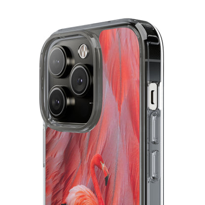 Clear Phone Case – Scarlet Plume