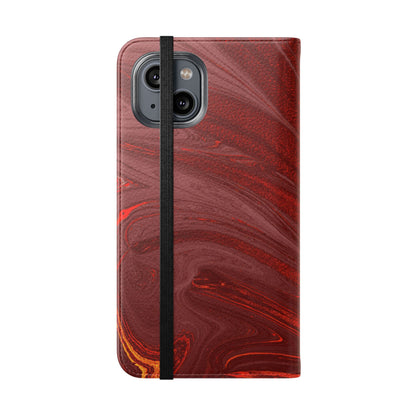 Flip Case – Crimson Current