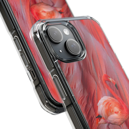 Clear Magnetic Phone Case – Scarlet Plume