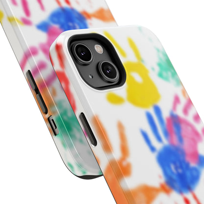 Impact-Resistant Phone Case – Handprint Memories