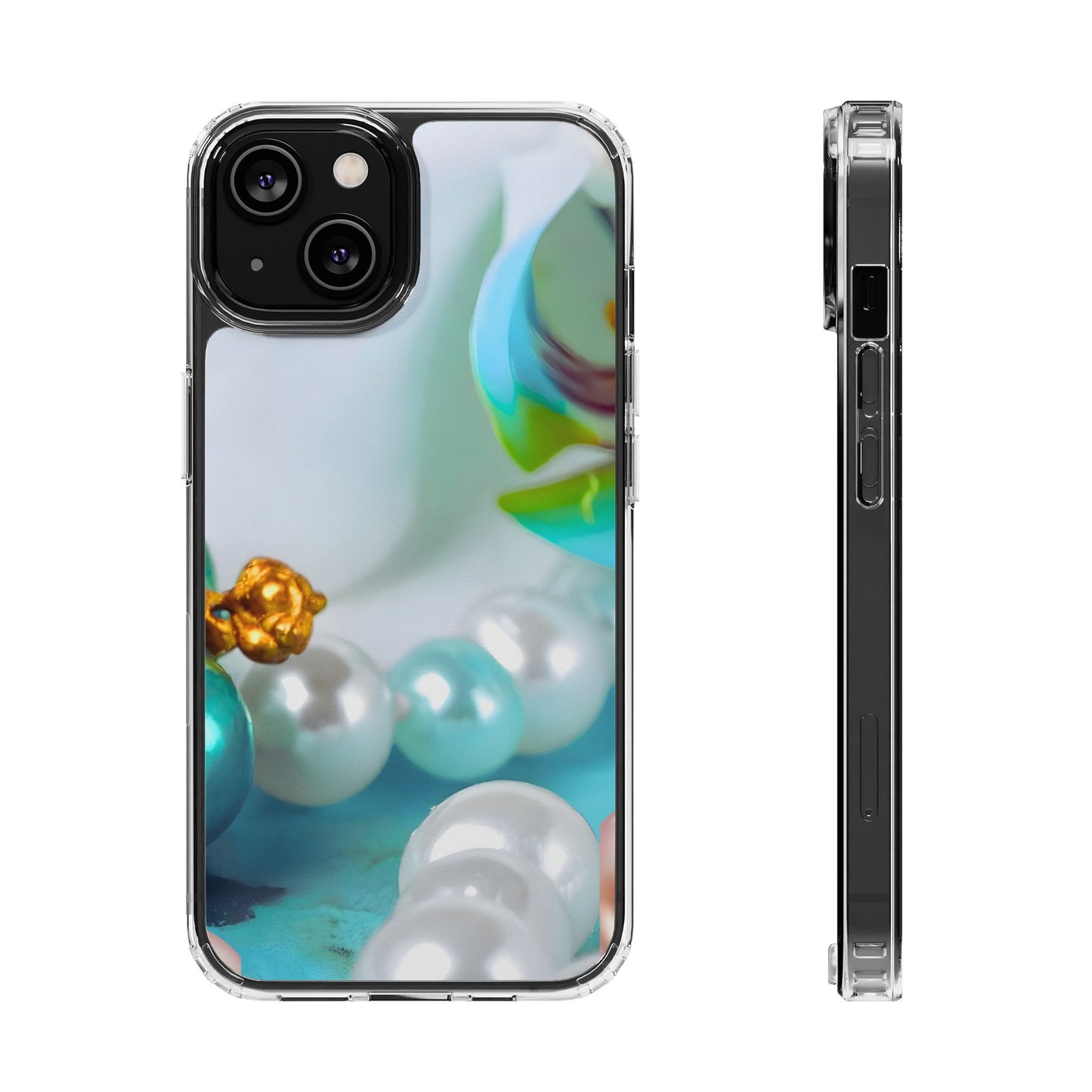 Clear Phone Case – Mermaid's Pearl