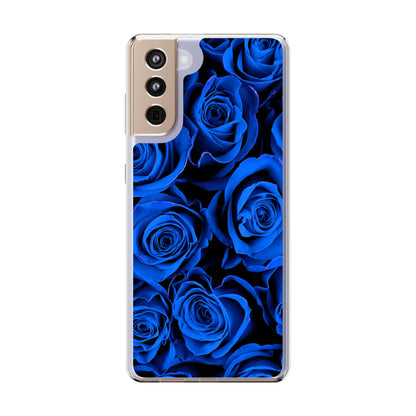 Clear Phone Case – Midnight Bloom