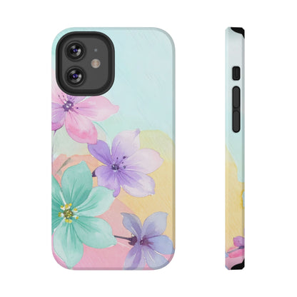 Impact-Resistant Phone Case – Water Petal