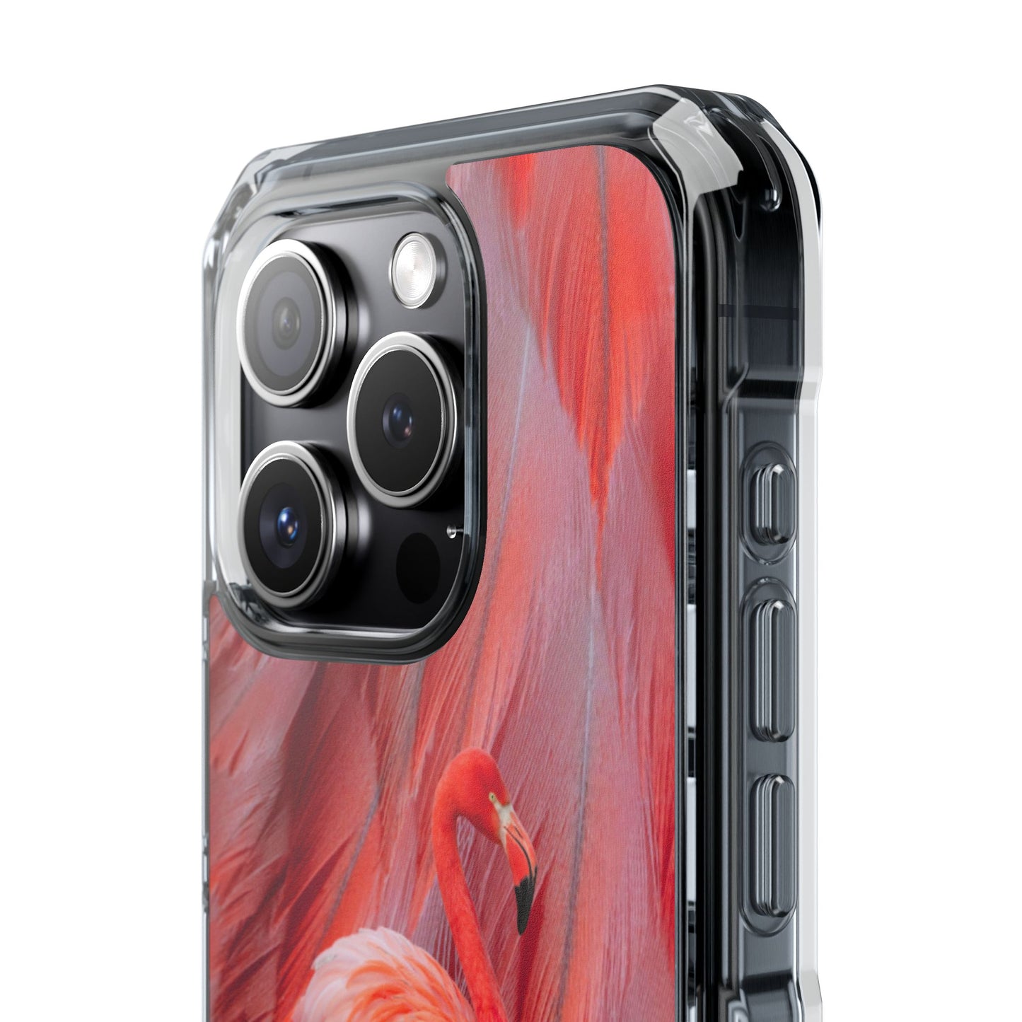 Clear Magnetic Phone Case – Scarlet Plume