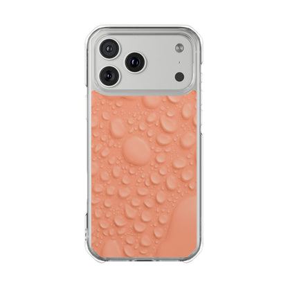 Clear Magnetic Phone Case – Apricot Rain