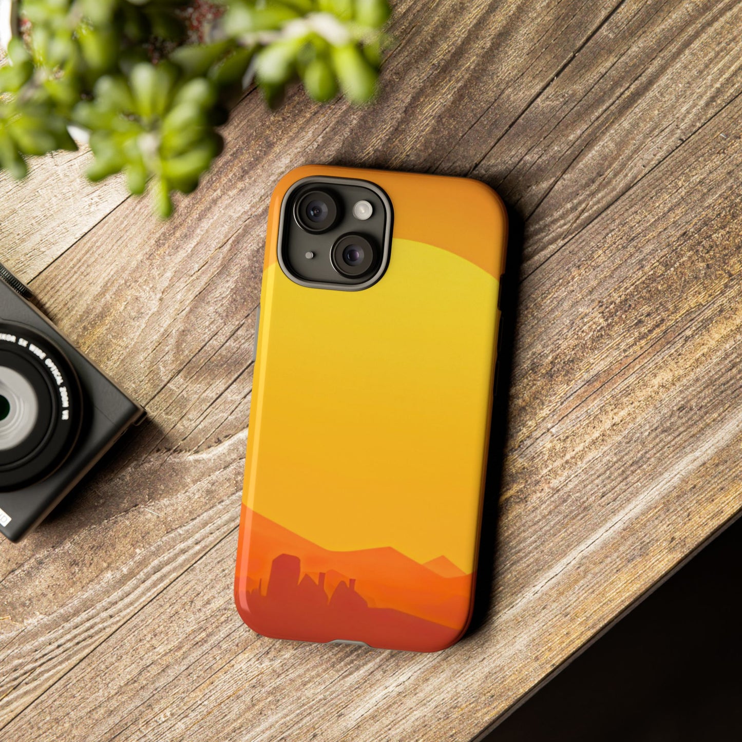 Protective Phone Case – Desert Sunrise