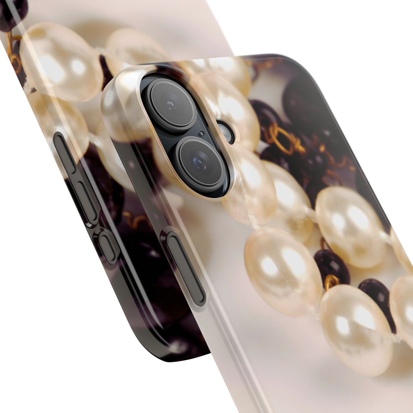 Slim Phone Case – Noir Pearl
