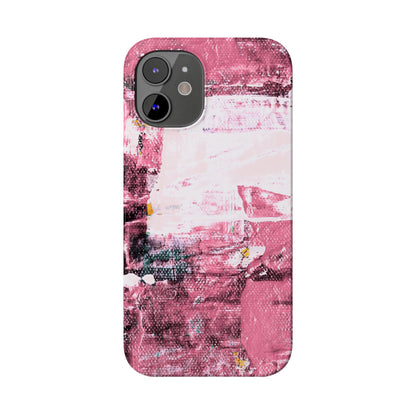 Slim Phone Case – Faded Cranberry – Compatible with iPhone 11–17 Series