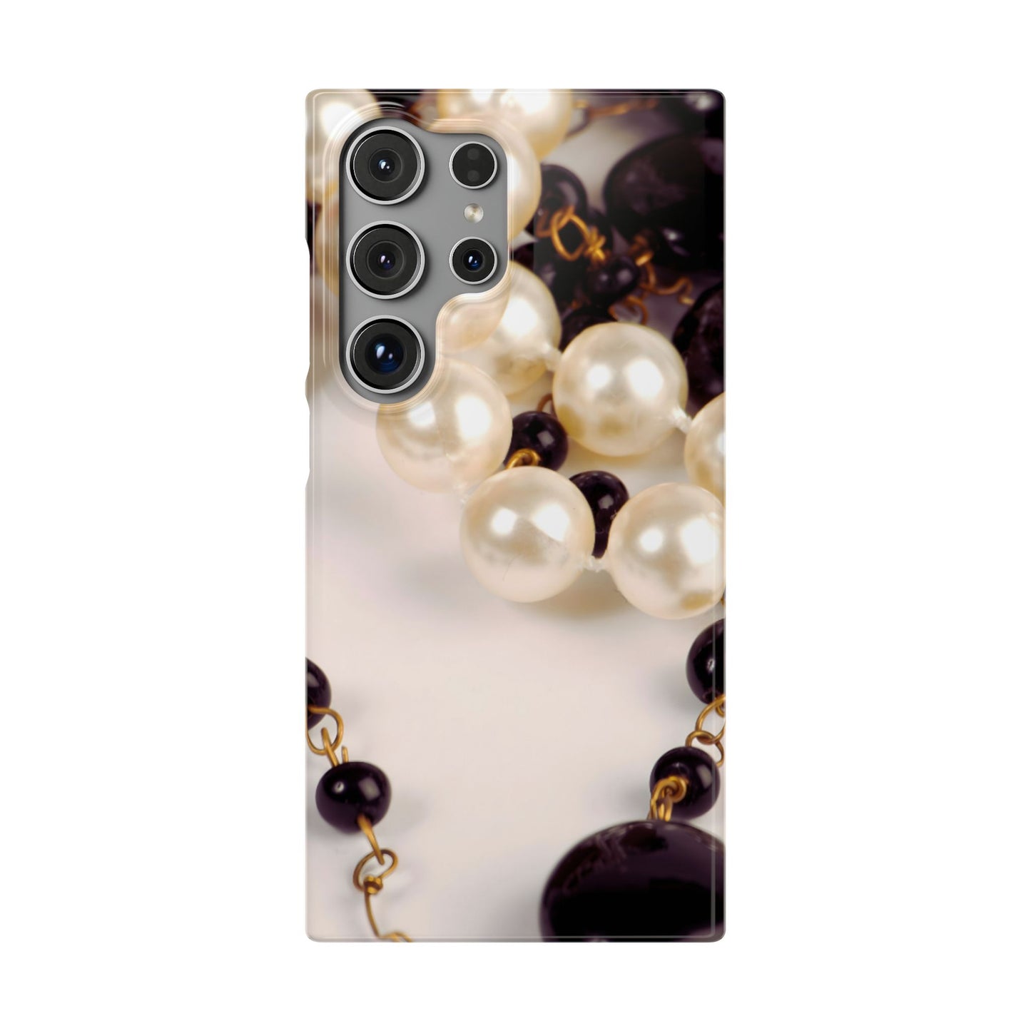 Snap Phone Case – Noir Pearl