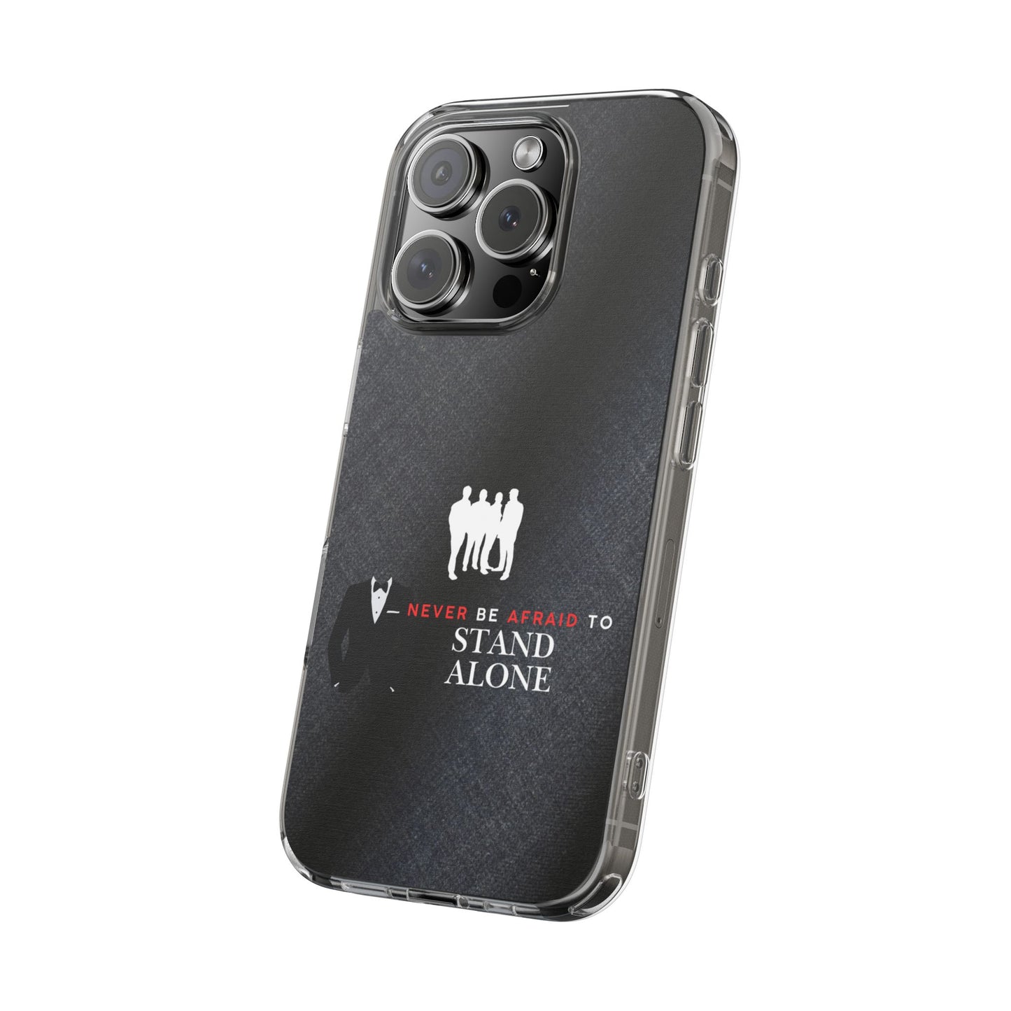 Clear Phone Case – Stand Alone