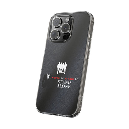 Clear Phone Case – Stand Alone