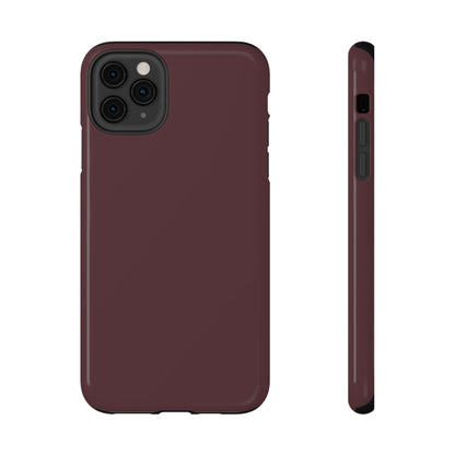 Impact-Resistant Phone Case – Mulled Wine – Compatible with iPhone 11–17 & Samsung Galaxy S22–S26 Series