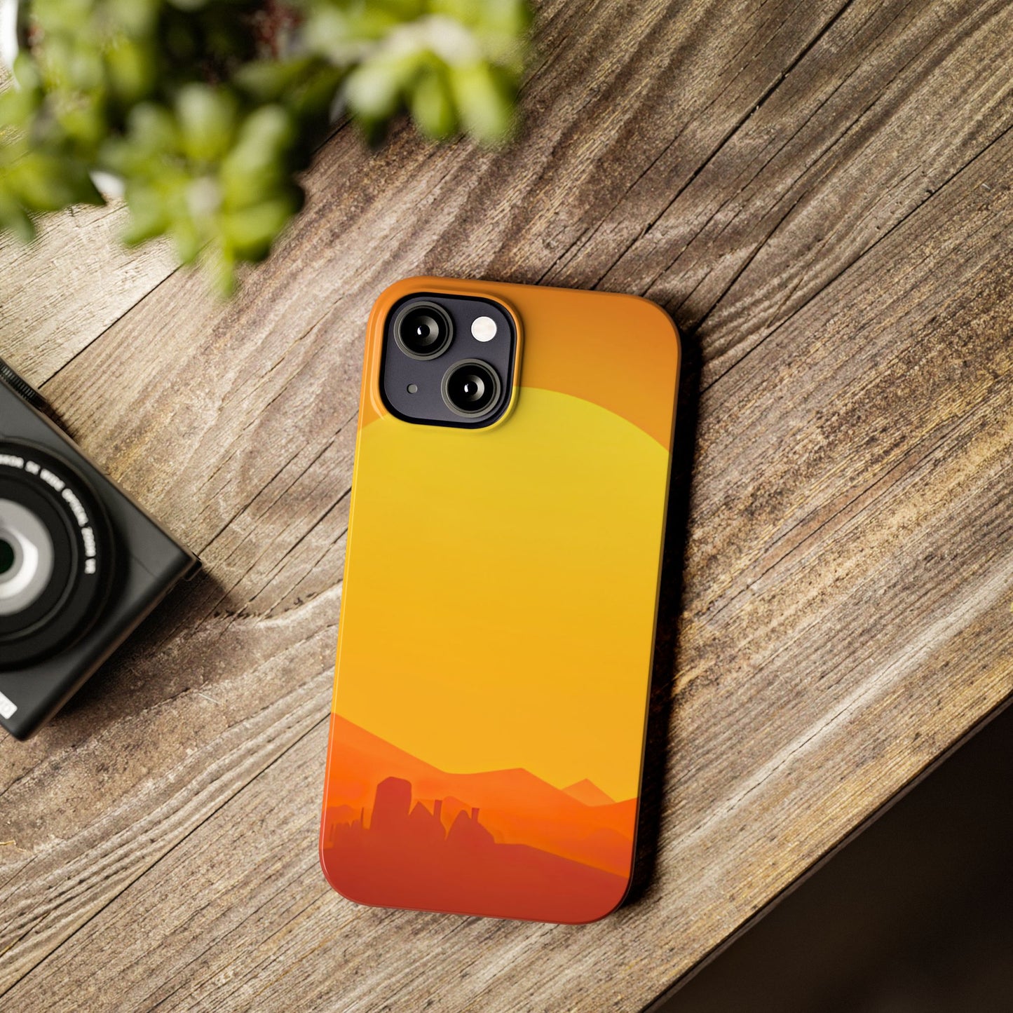Slim Phone Case – Desert Sunrise