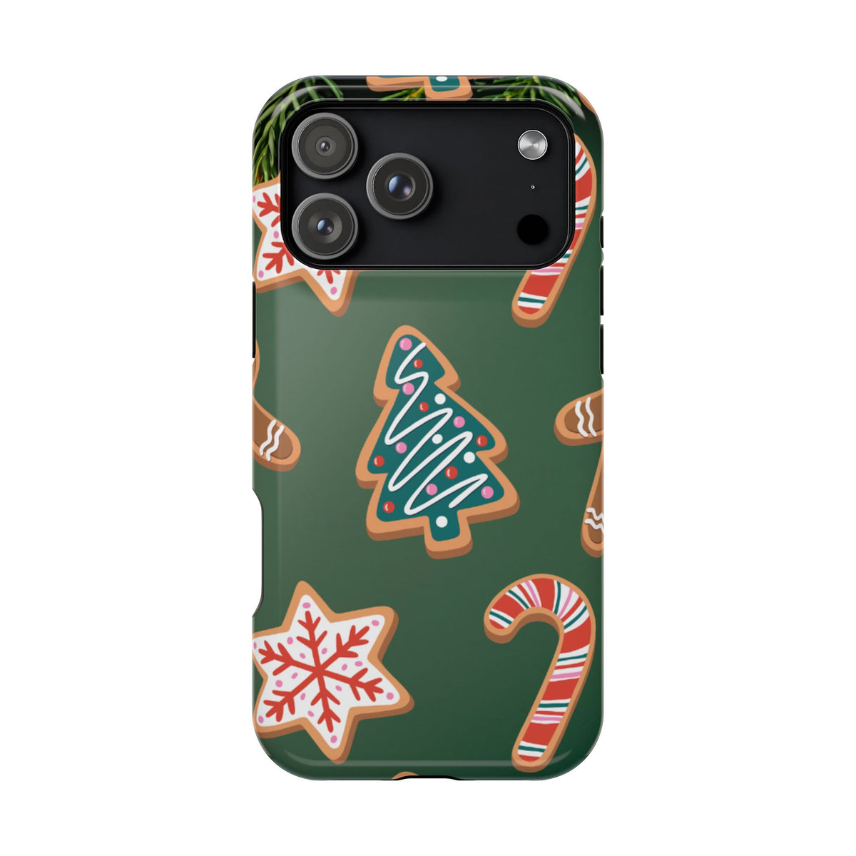 Wireless-Charging Compatible Case – Cookie Season – Compatible with iPhone 13–17 & Samsung Galaxy S25–S26 Series