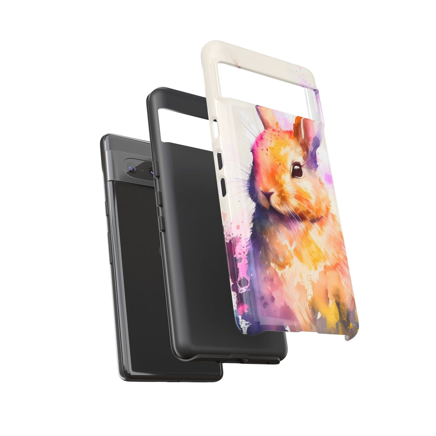 Protective Phone Case – Painted Hare
