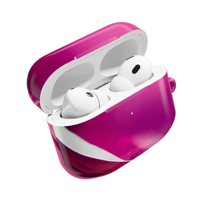 Earbud Case Cover – Magenta Motion