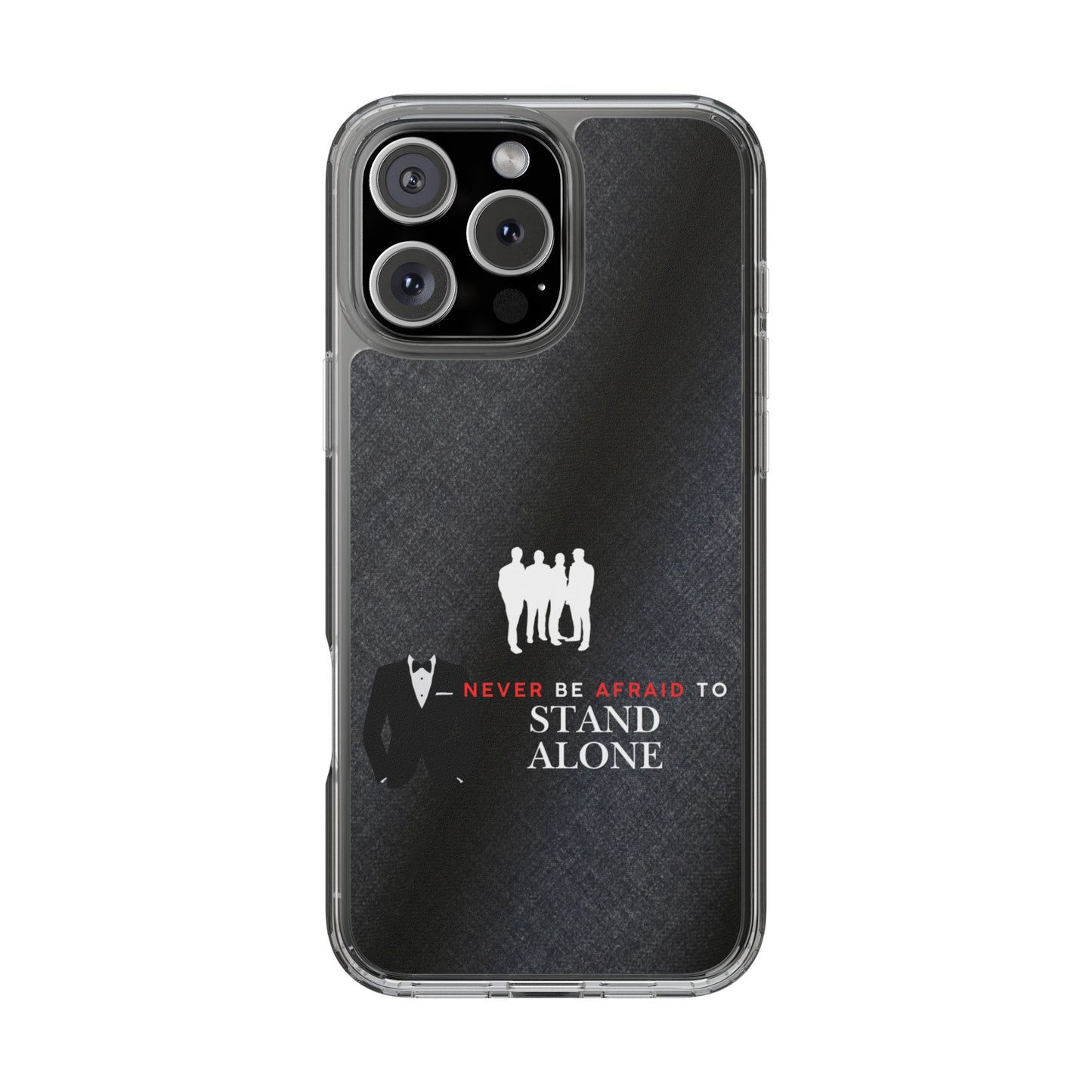 Clear Phone Case – Stand Alone