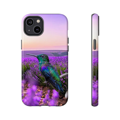 Protective Phone Case – Hummingbird Reverie
