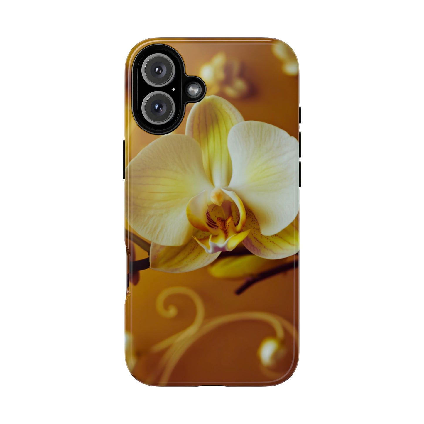 Protective Phone Case – Amber Orchid