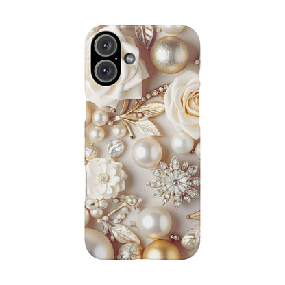 Snap Phone Case – Ivory Opulence