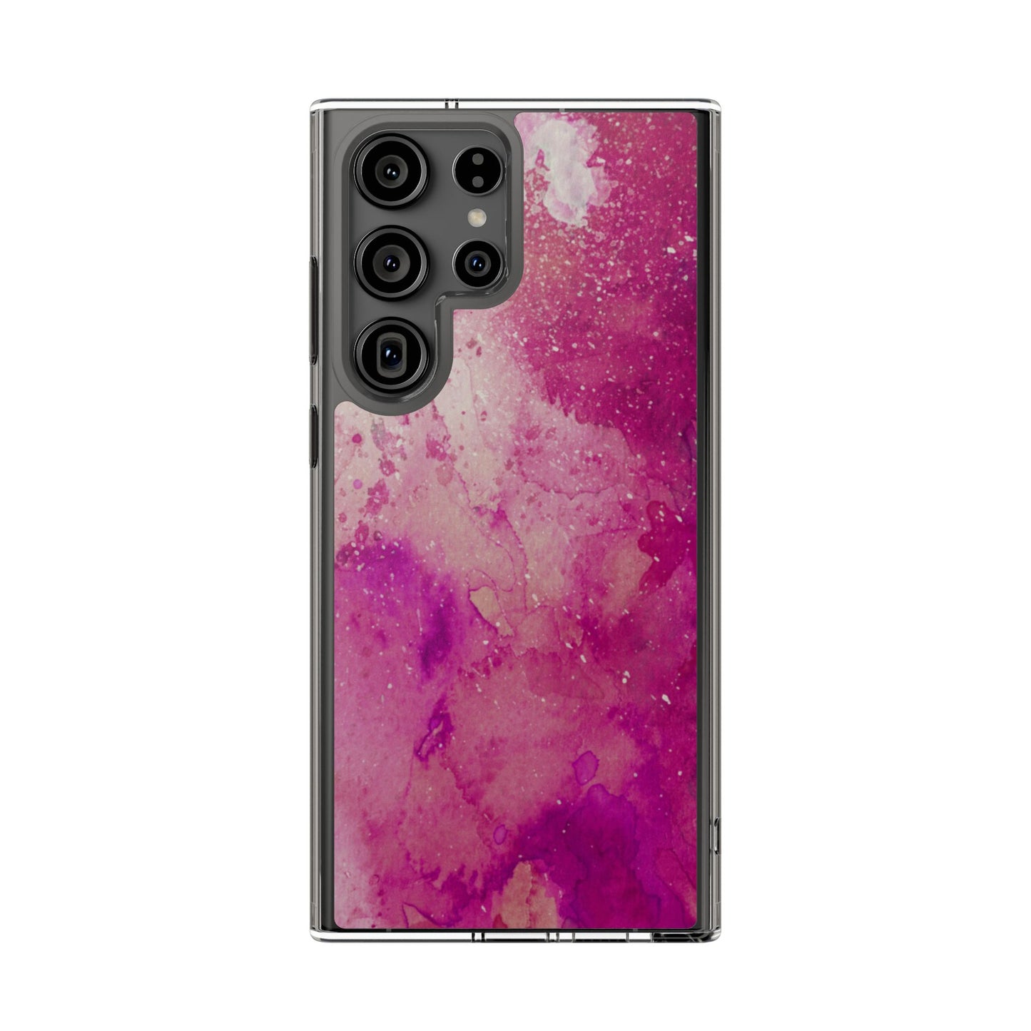 Clear Phone Case – Spilled Wine