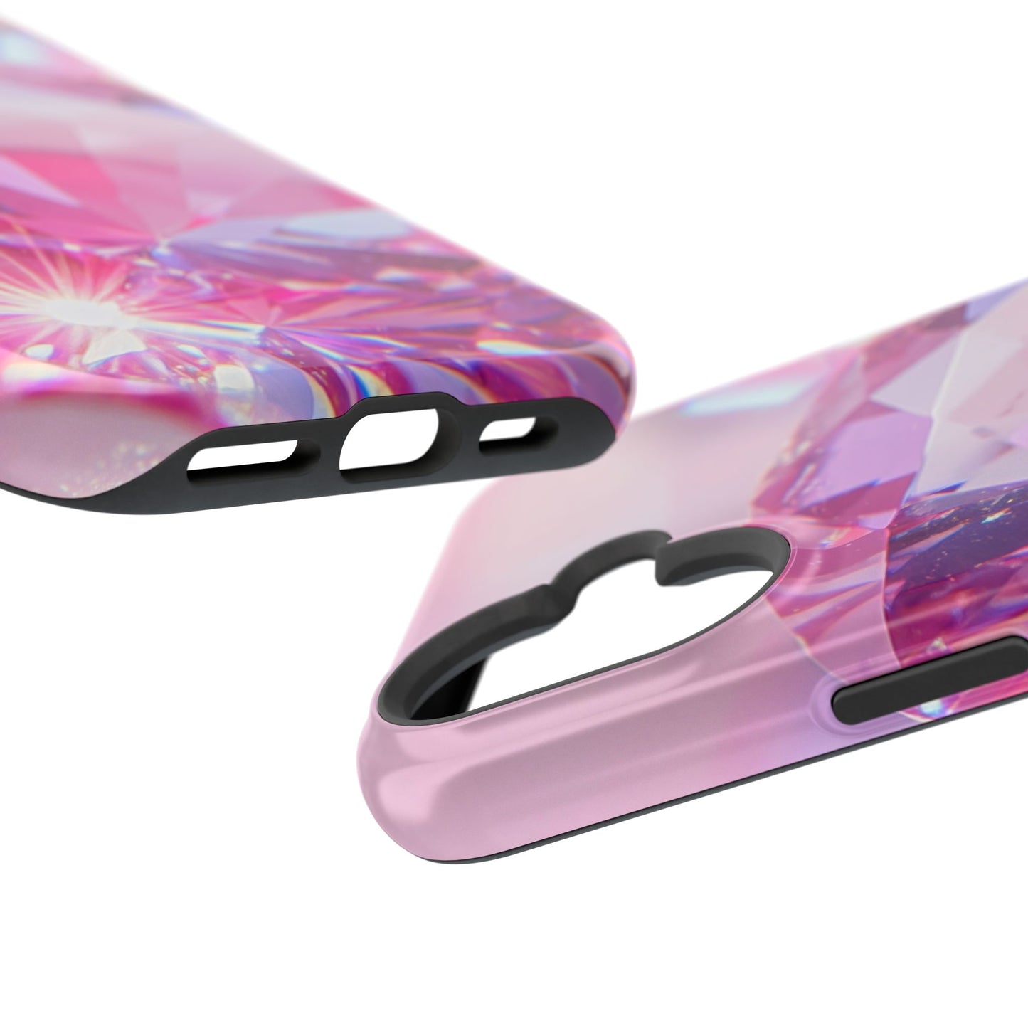 Wireless-Charging Compatible Case – Pink Ice