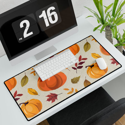 Oversized Desk Mat – Falling for Pumpkin