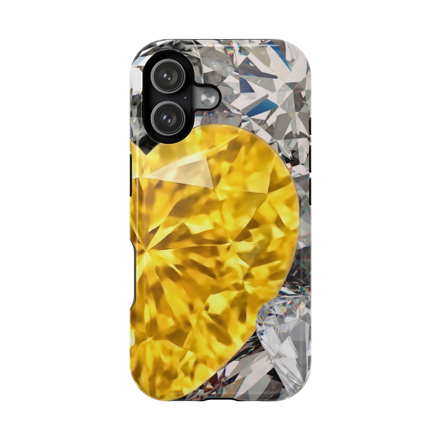 Wireless-Charging Compatible Case – Heart of Gold
