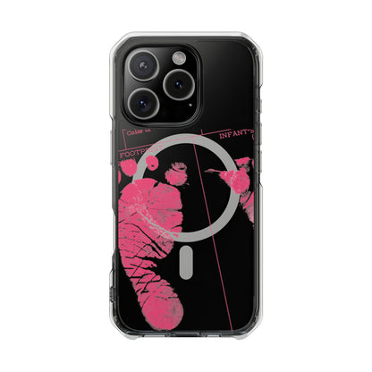 Clear Magnetic Phone Case – Mom’s Little Pink Footprints