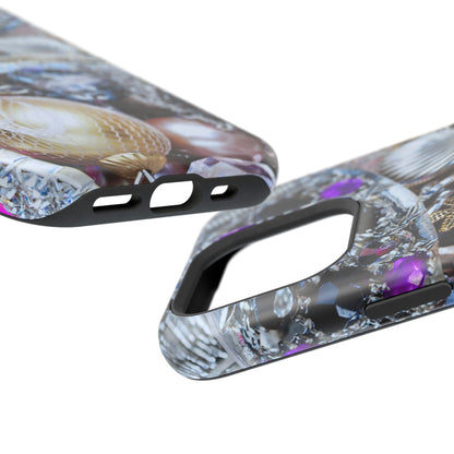 Impact-Resistant Phone Case – Chrome Jewel