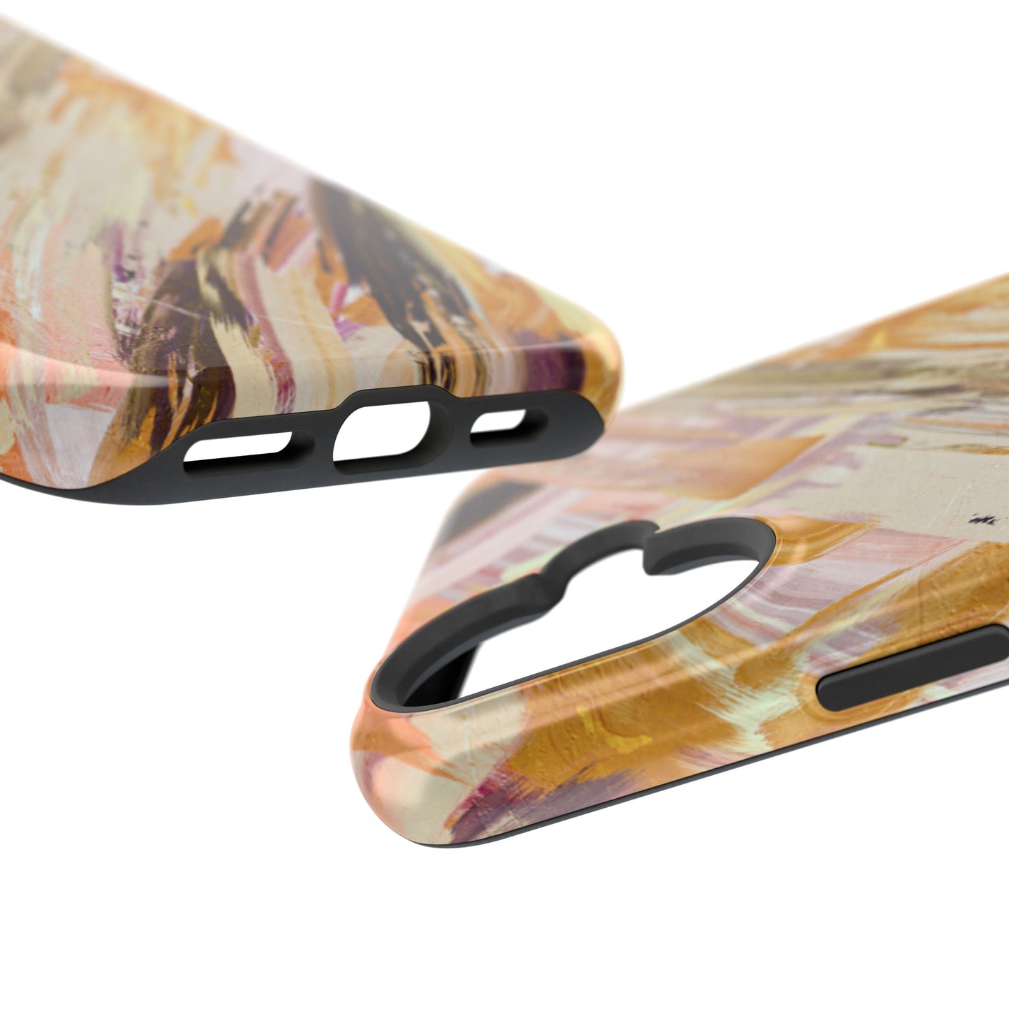 Impact-Resistant Phone Case – Brush & Bronze