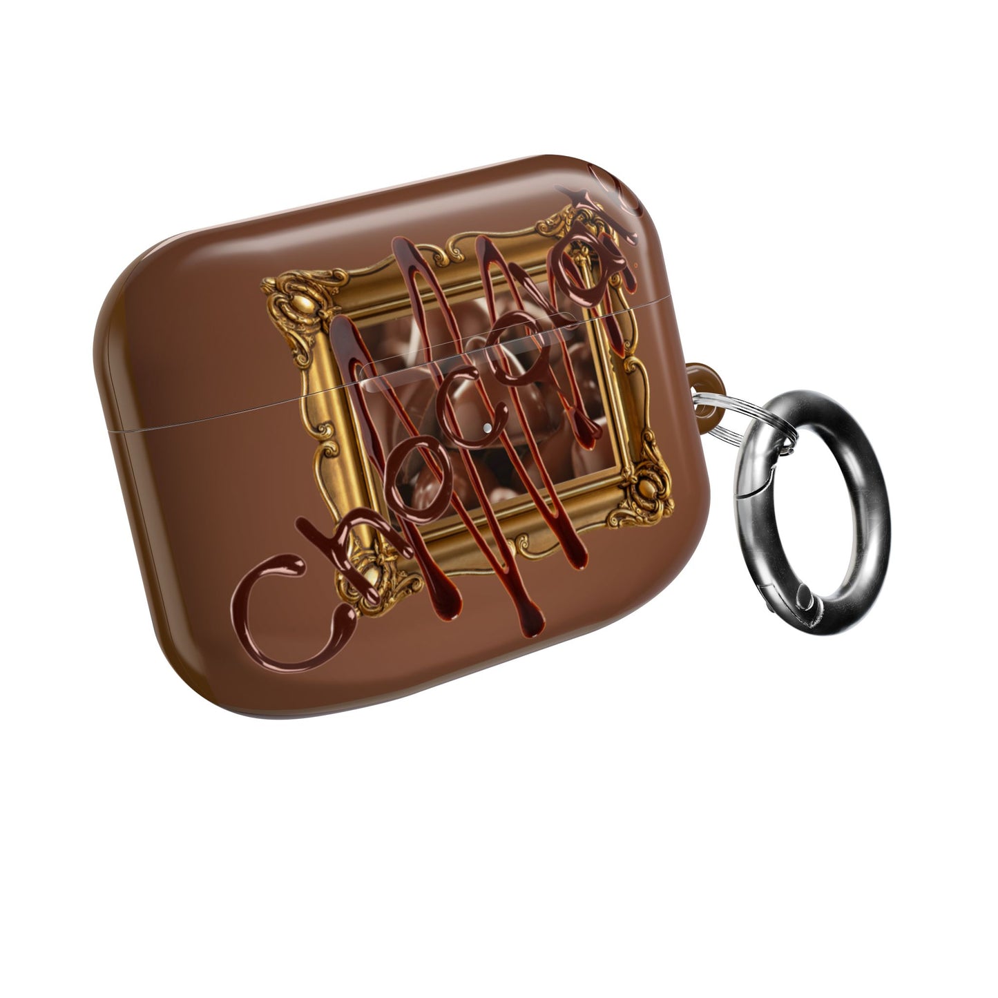 Wireless Earbud Case Cover – Chocolate Truffle