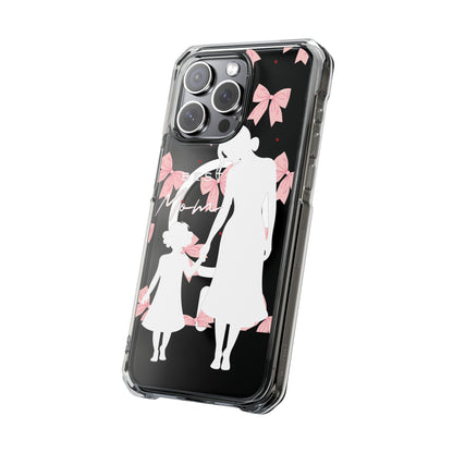 Clear Magnetic Phone Case – Best Mom: My Little Girl