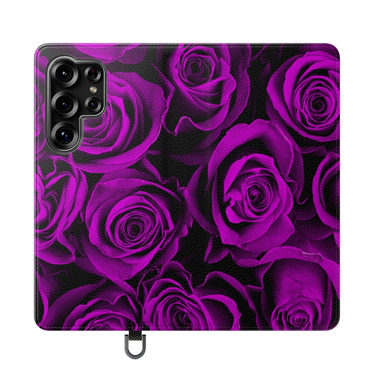 Flip Case – Amethyst Roses