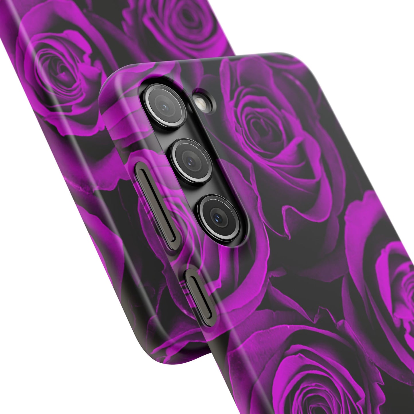 Snap Phone Case – Amethyst Roses