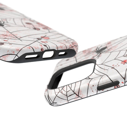 Impact-Resistant Phone Case – Blood Web