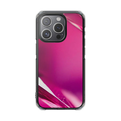 Clear Magnetic Phone Case – Magenta Motion