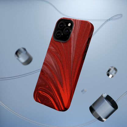 Impact-Resistant Phone Case — Crimson Current